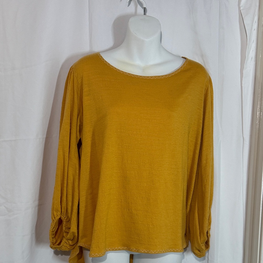 Elegant Mustard Blouse for Women